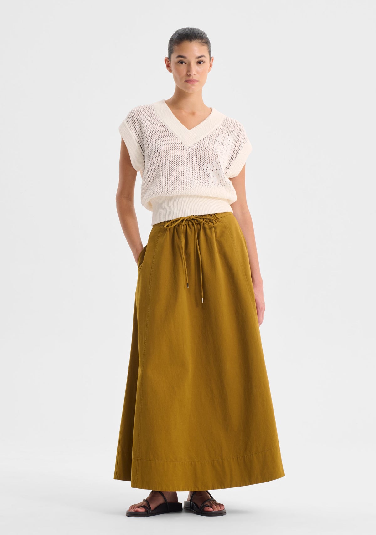 Morrison | Marique Skirt | Tobacco