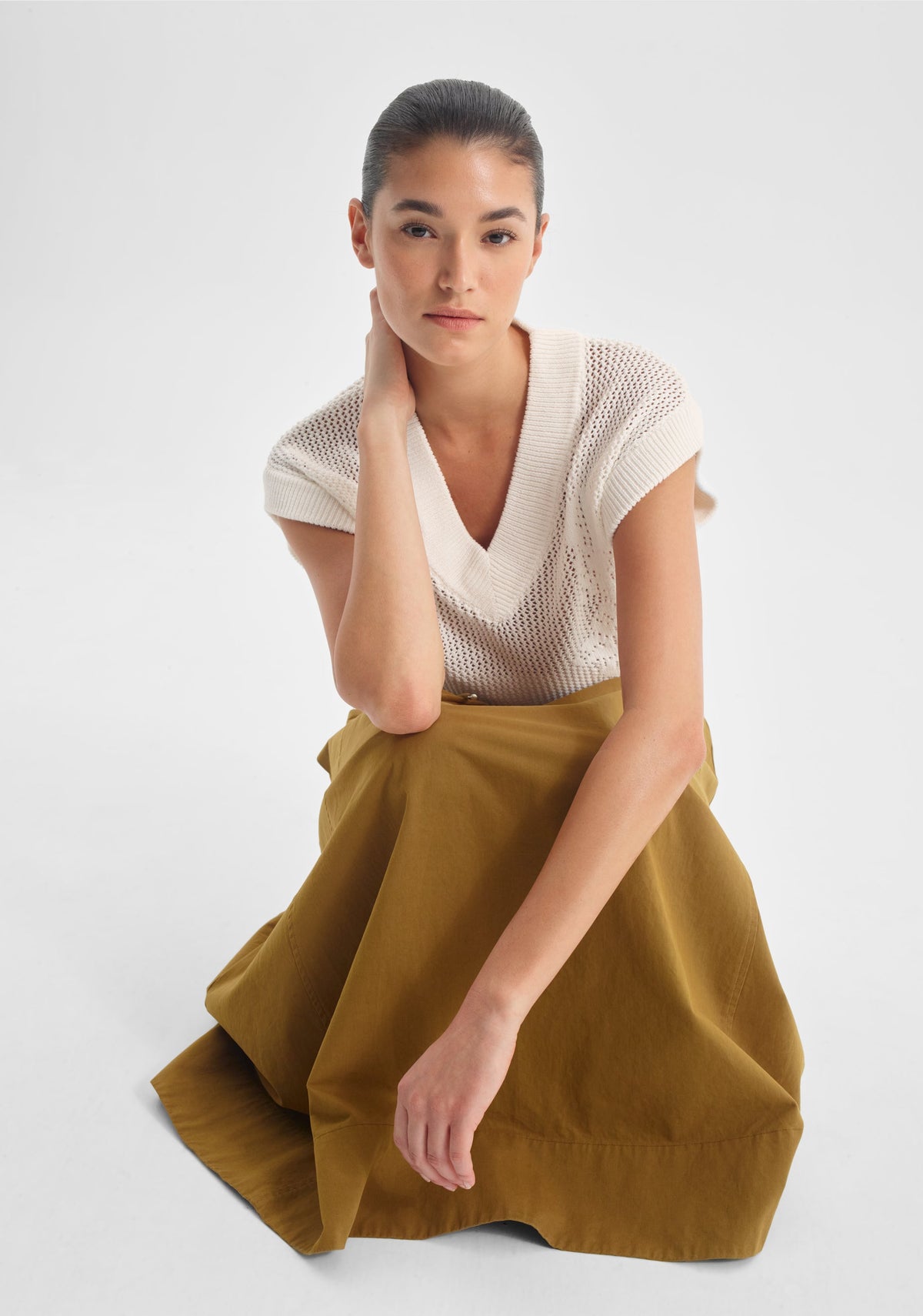 Morrison | Marique Skirt | Tobacco
