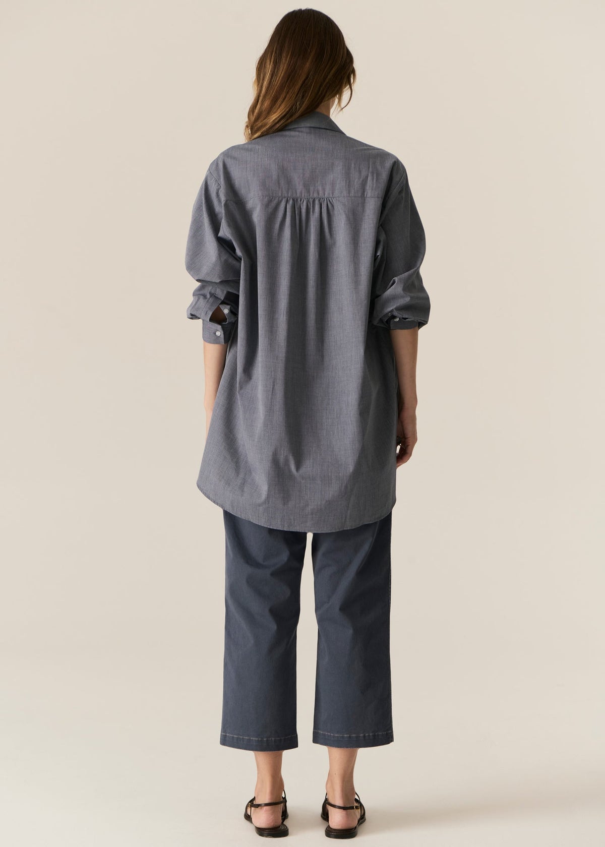 POL Clothing | Fern Tapered Pant | Blue