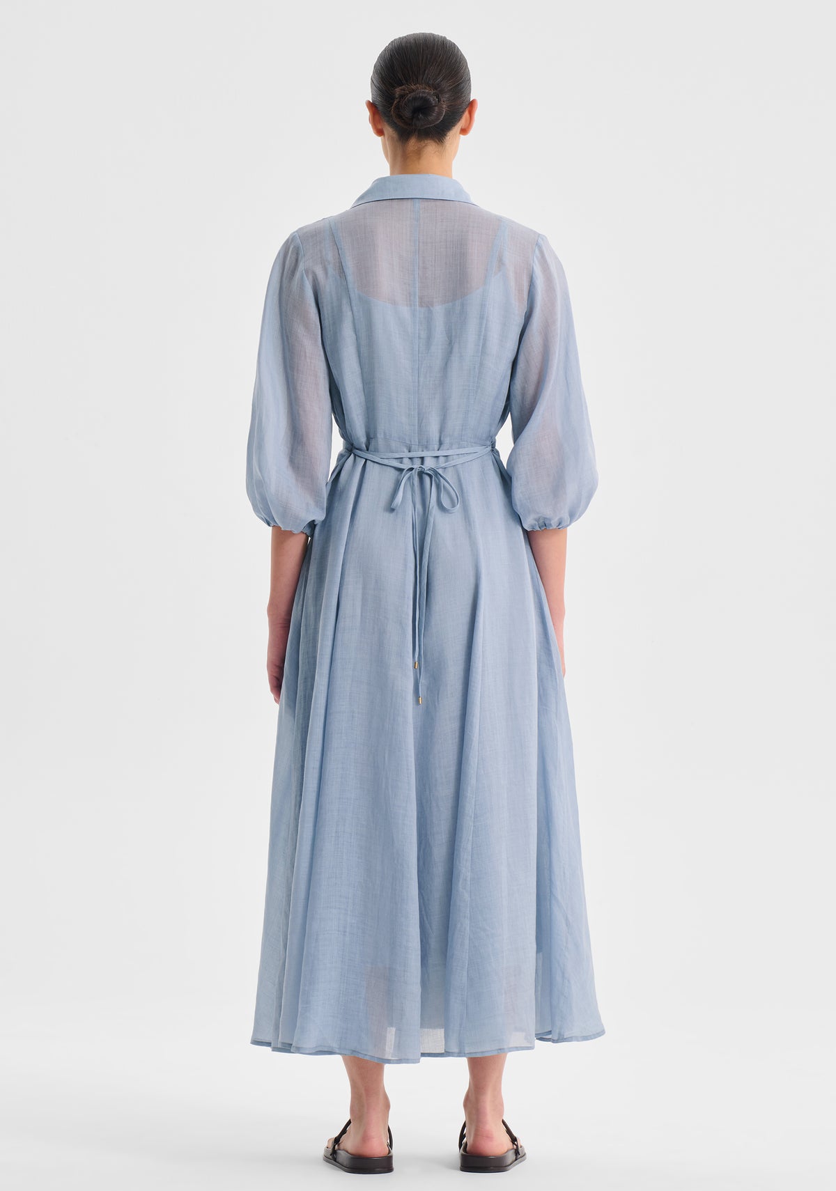 Morrison | Constance Shirt Dress | Sky