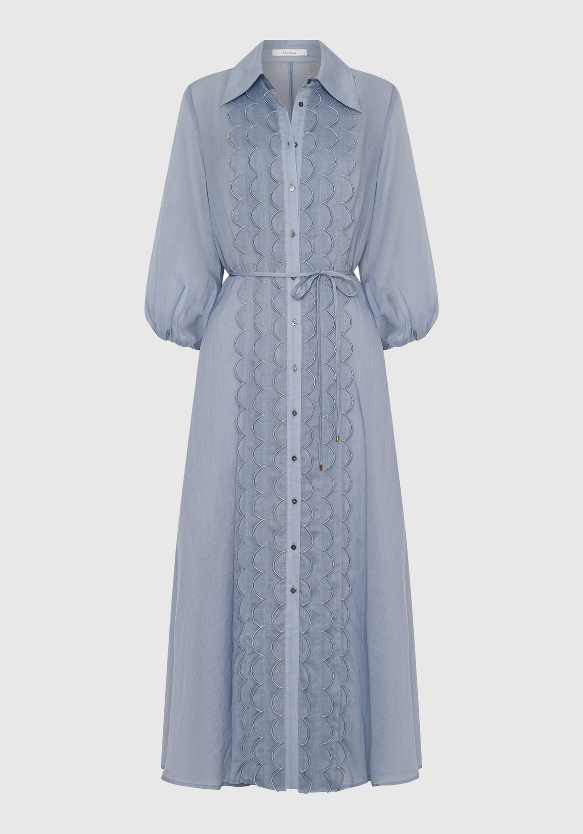 Morrison | Constance Shirt Dress | Sky