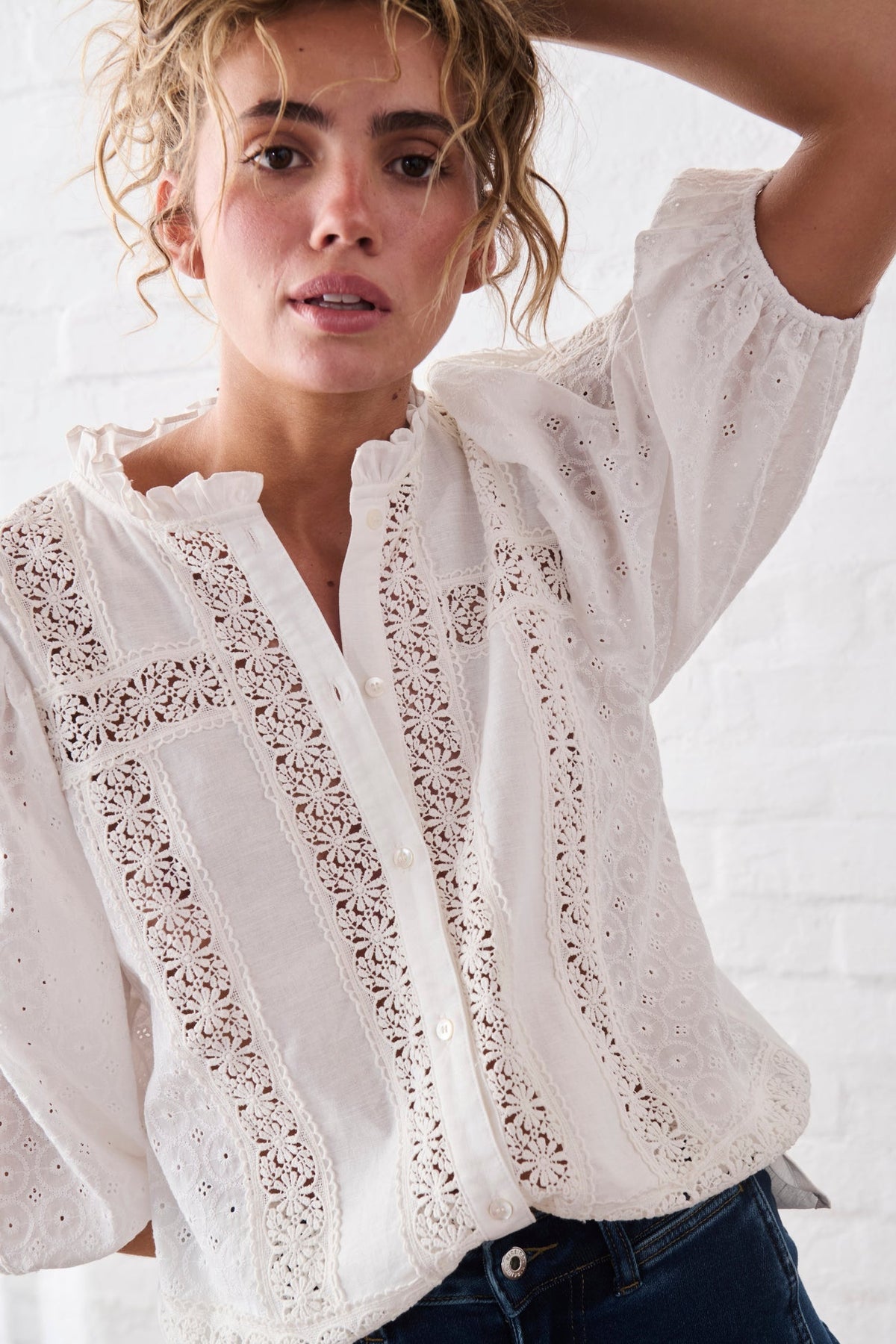 Kireina | Isabella Shirt | White