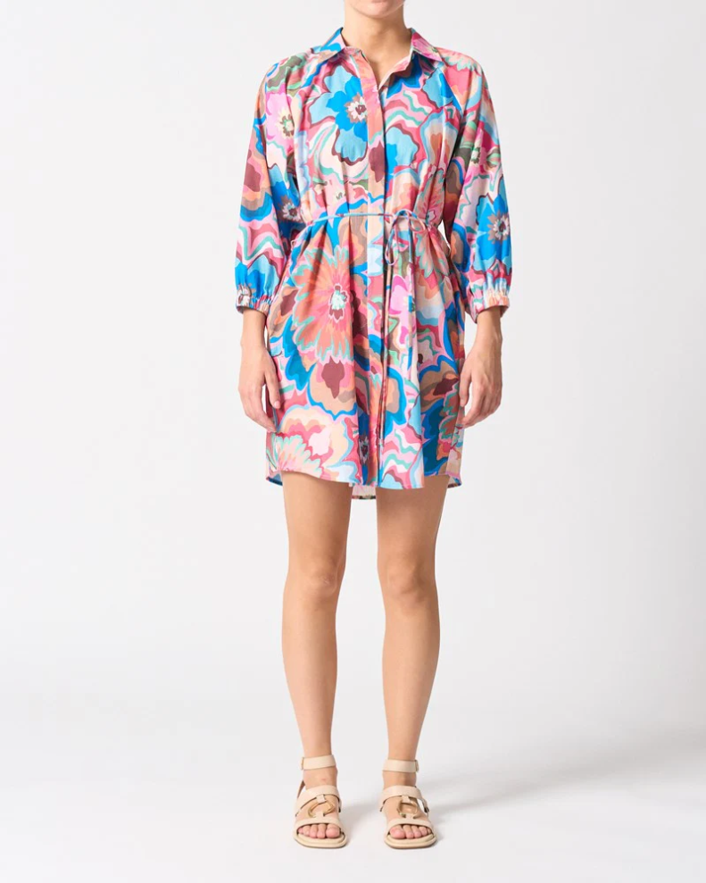 Walnut | Palermo Dress | Bomba Di Fiori