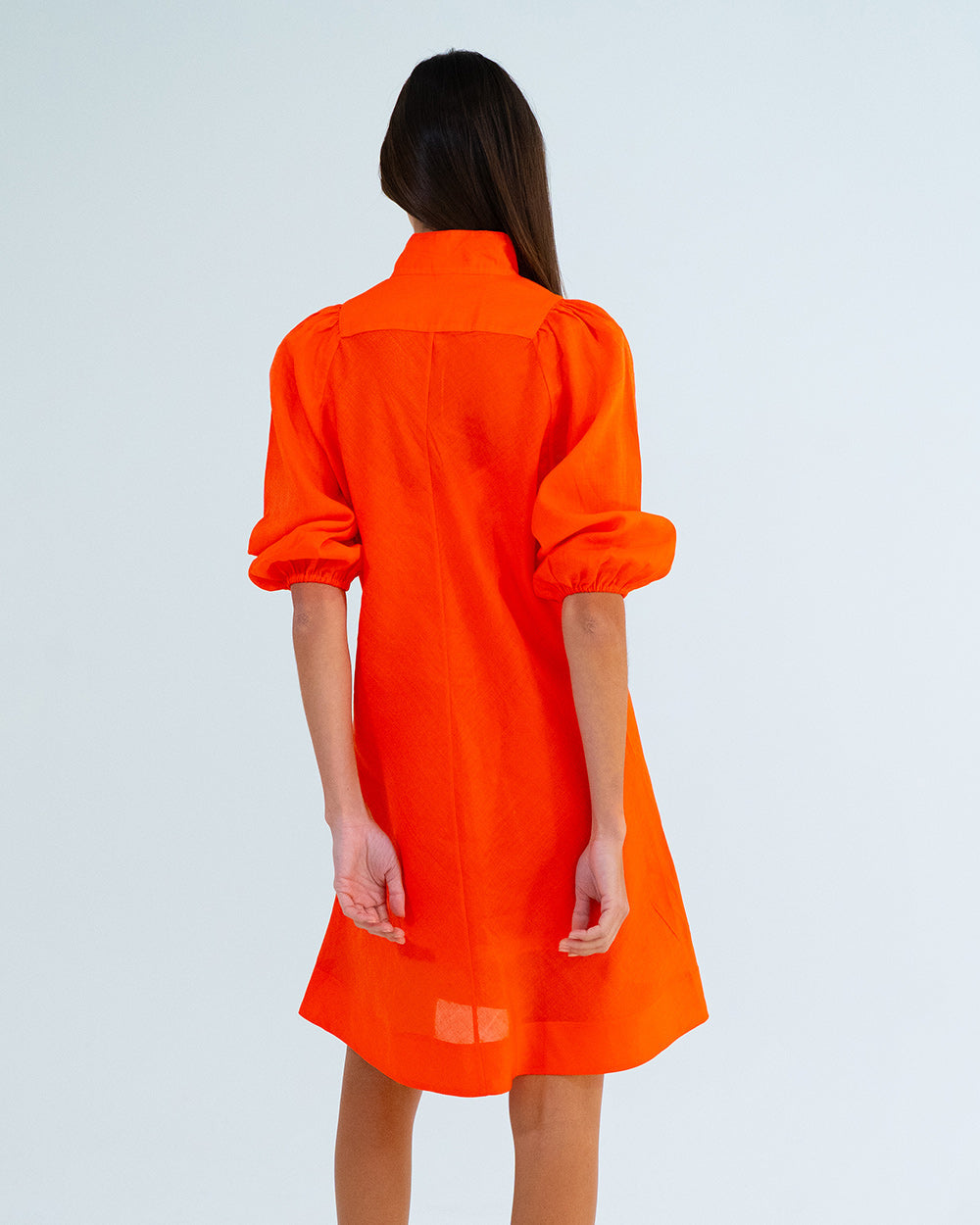 Arlington Milne | River Mini Dress | Tangerine