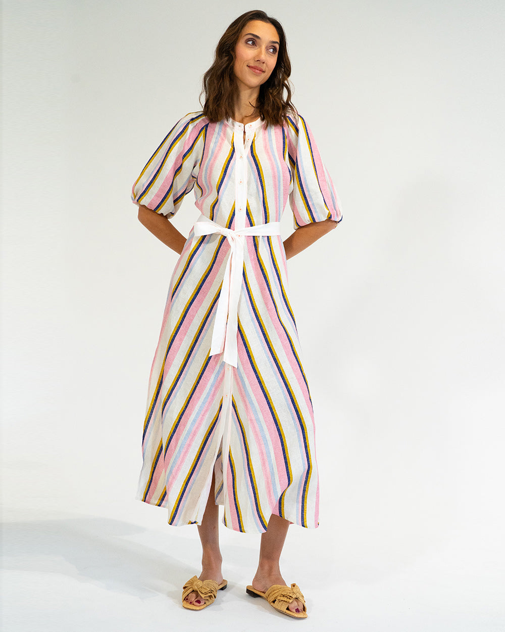 ELMS+KING | Cannon Dress | Catalina Stripe