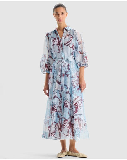 Morrison | Mae Shirt Dress | Sky
