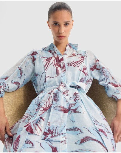 Morrison | Mae Shirt Dress | Sky