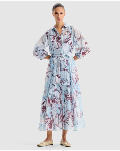 Morrison | Mae Shirt Dress | Sky