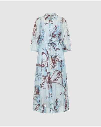Morrison | Mae Shirt Dress | Sky