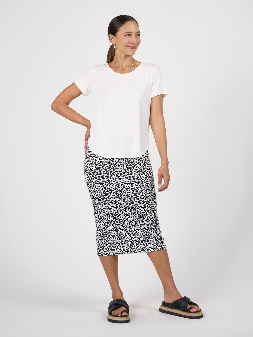 Lou Lou | Janis Bamboo Tee | White