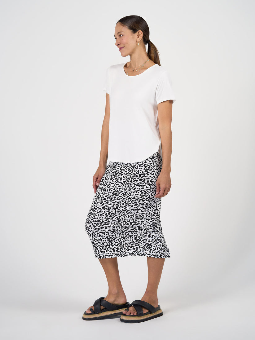 Lou Lou | Janis Bamboo Tee | White