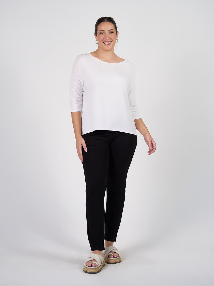 (Copy) Lou Lou | Camila Bamboo Top | White