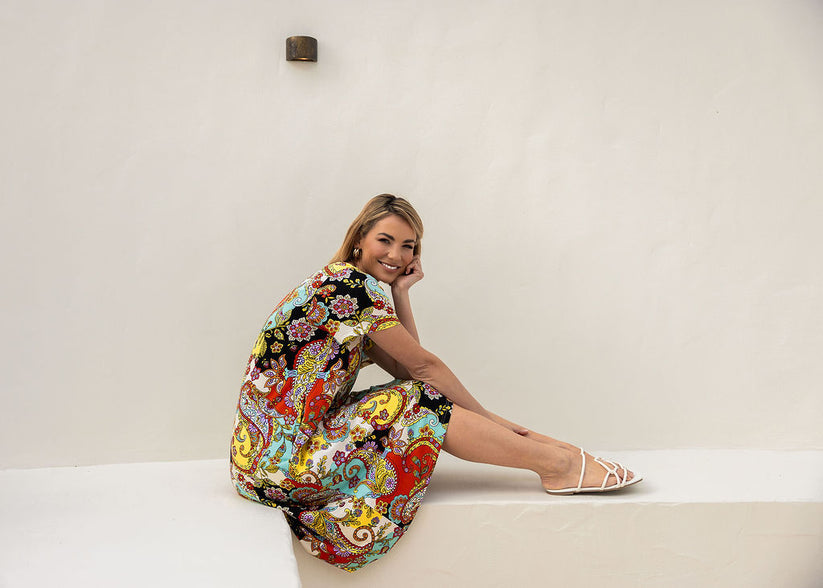Lou Lou | Sade Bamboo Midi Dress | Noosa Pucci
