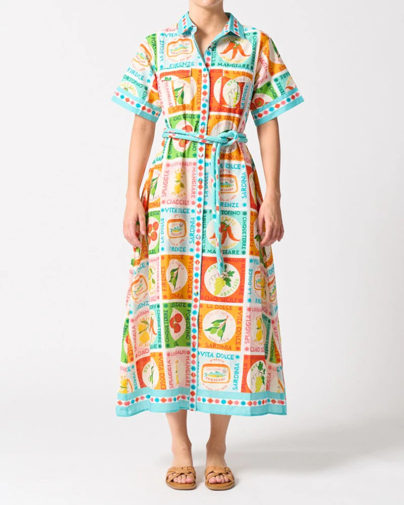 Walnut | Cannes Dress | Ciao Sicily