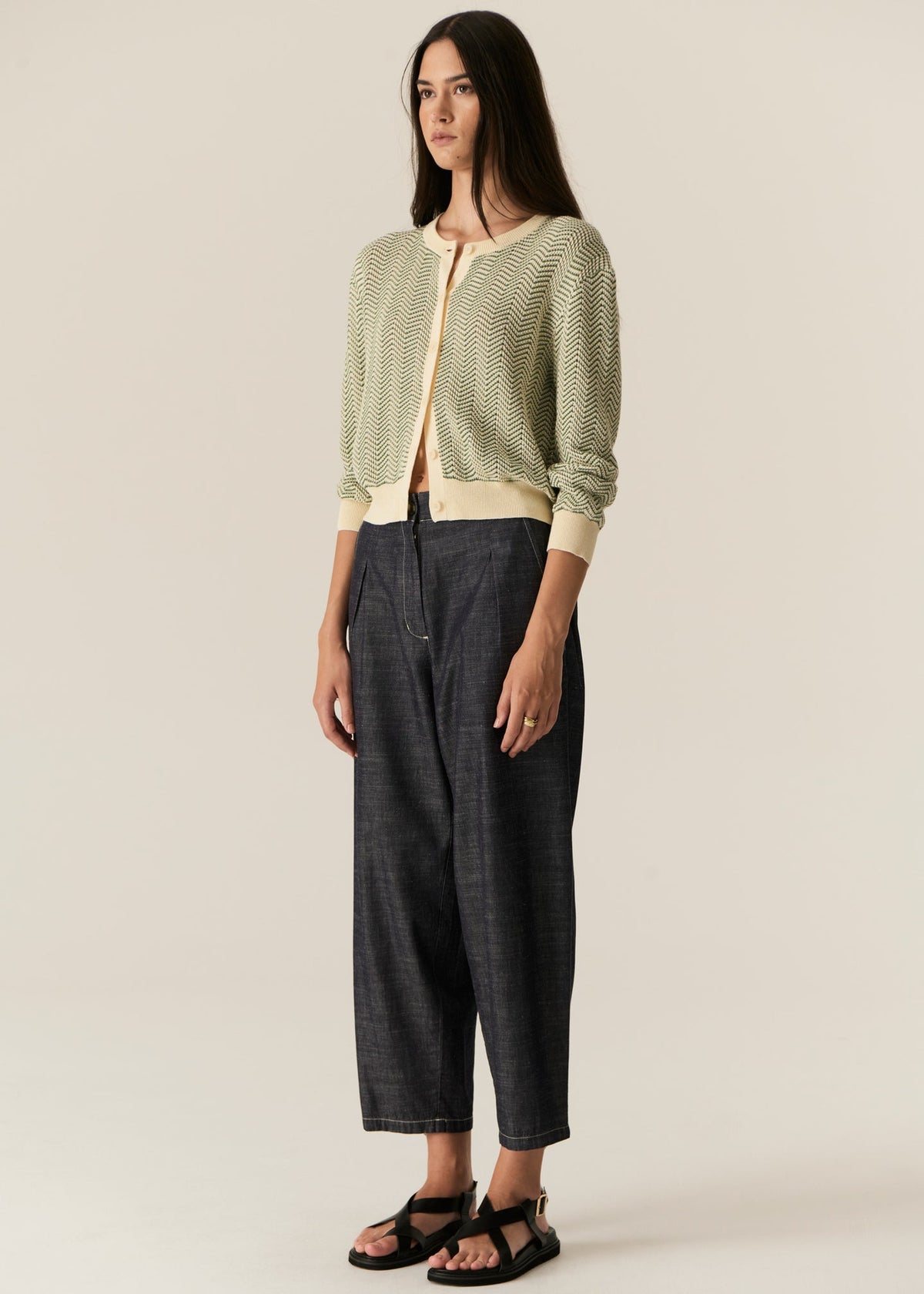 POL | Avrid Pant | Chambray