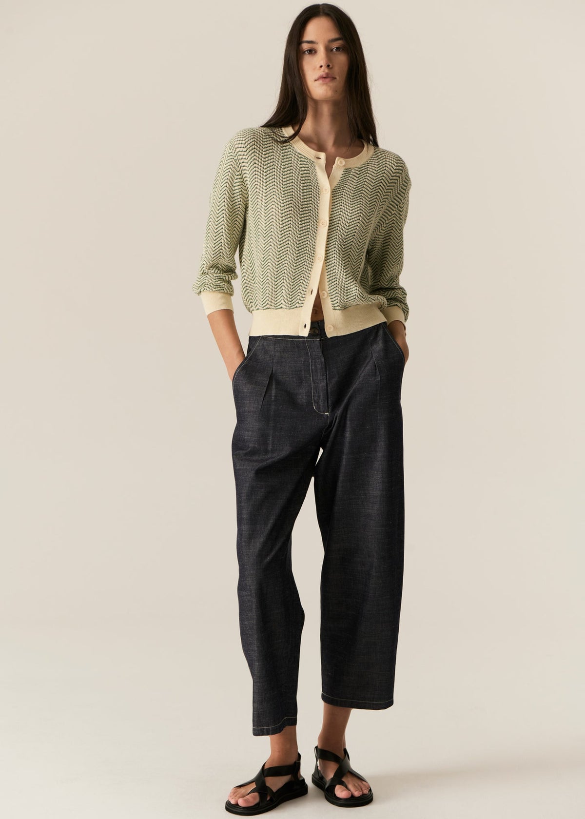 POL | Avrid Pant | Chambray