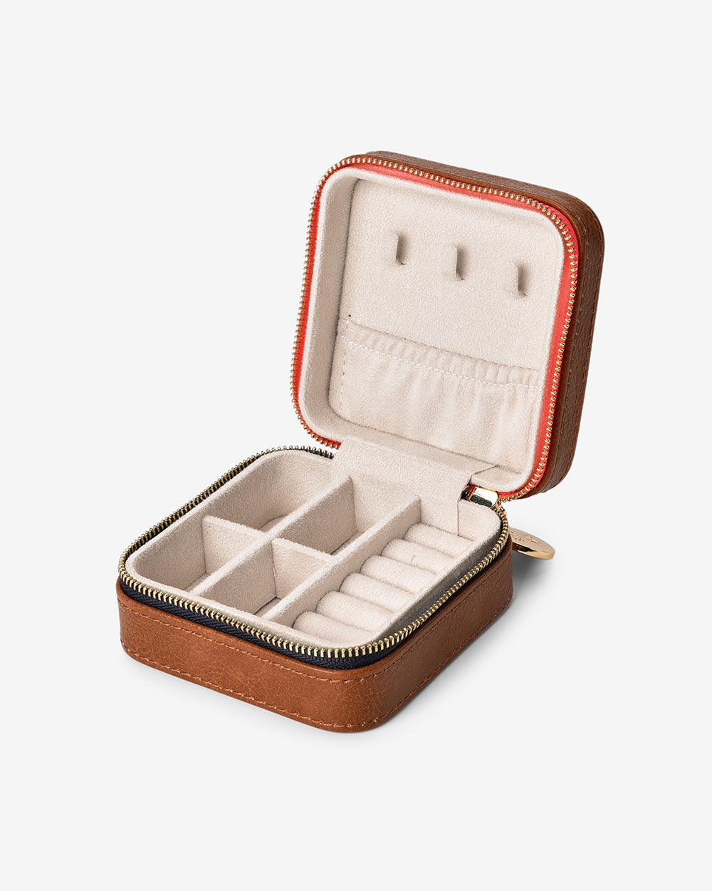 ELMS+KING | Jewellery Case | Tan Pebble