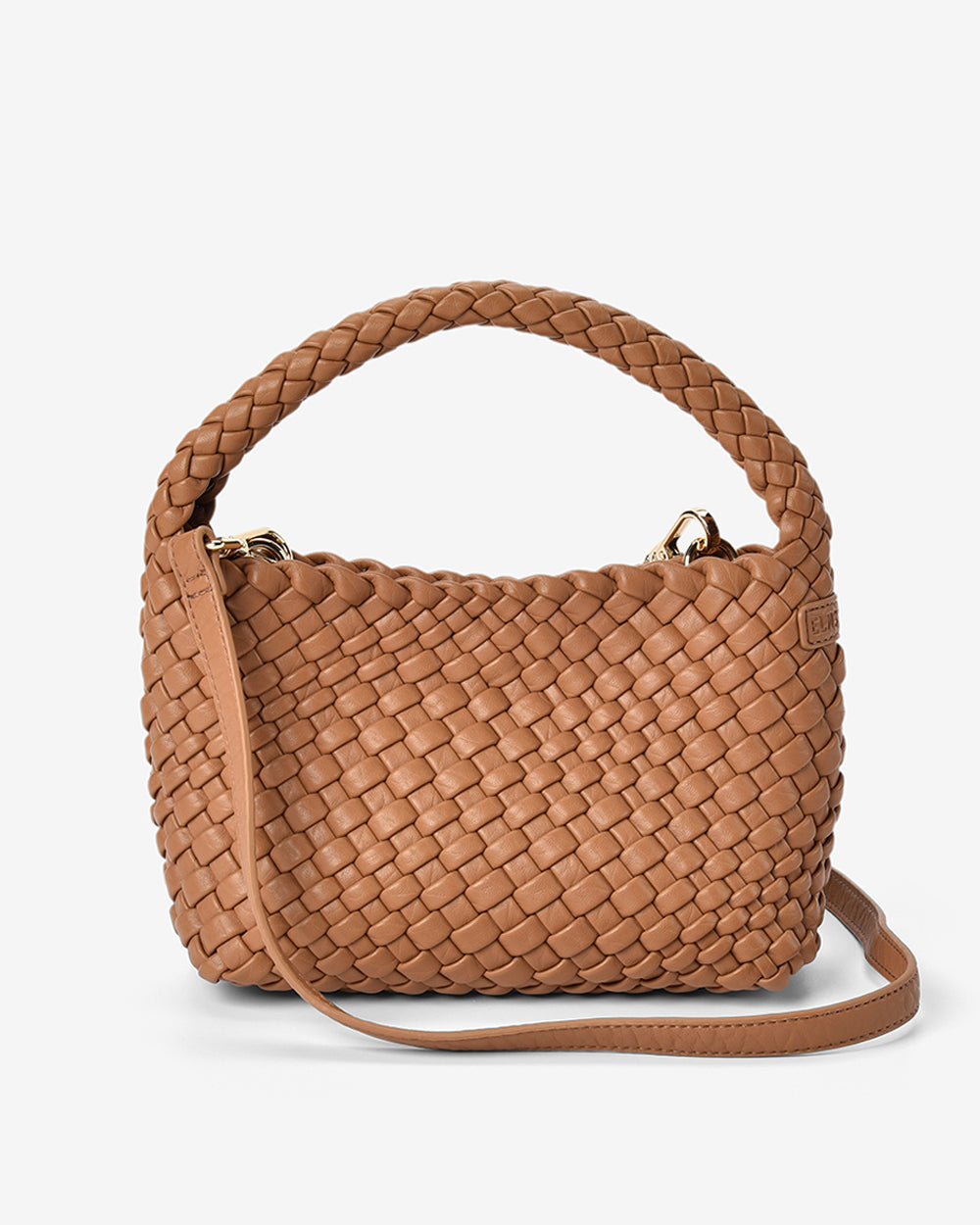 ELMS+KING | Linton Plait Crossbody Bag | Nutmeg