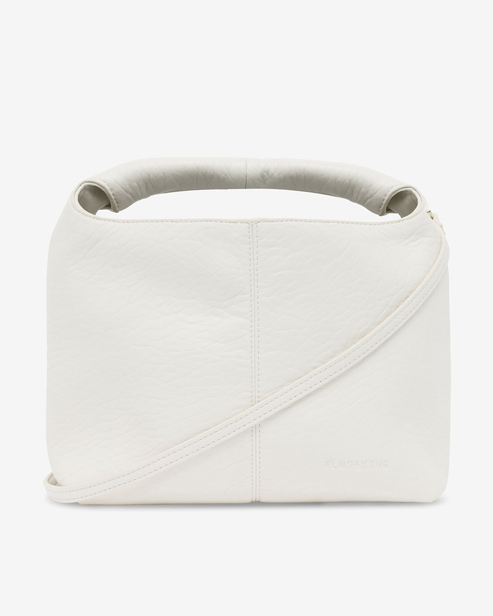 ELMS+KING | Linton Crossbody Bag Large | Chalk Pebble