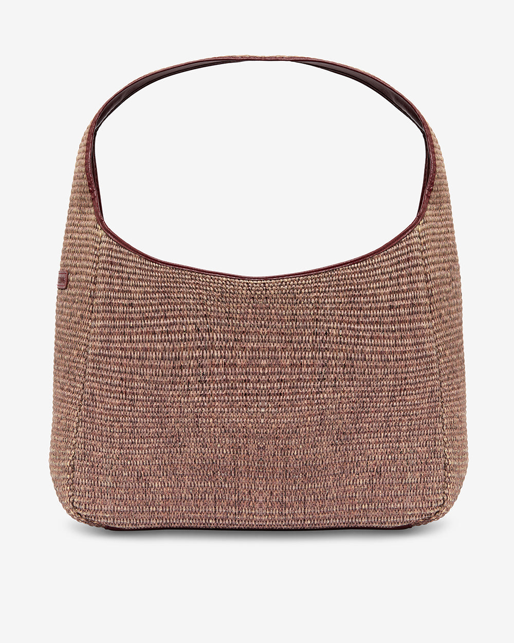 ELMS+KING | Arcadia Weave Tote Bag | Burgundy/Coco Weave