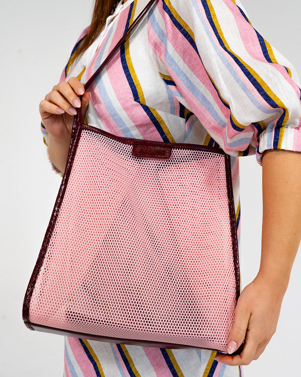 ELMS+KING | Zanzibar Bag | Blush Mesh