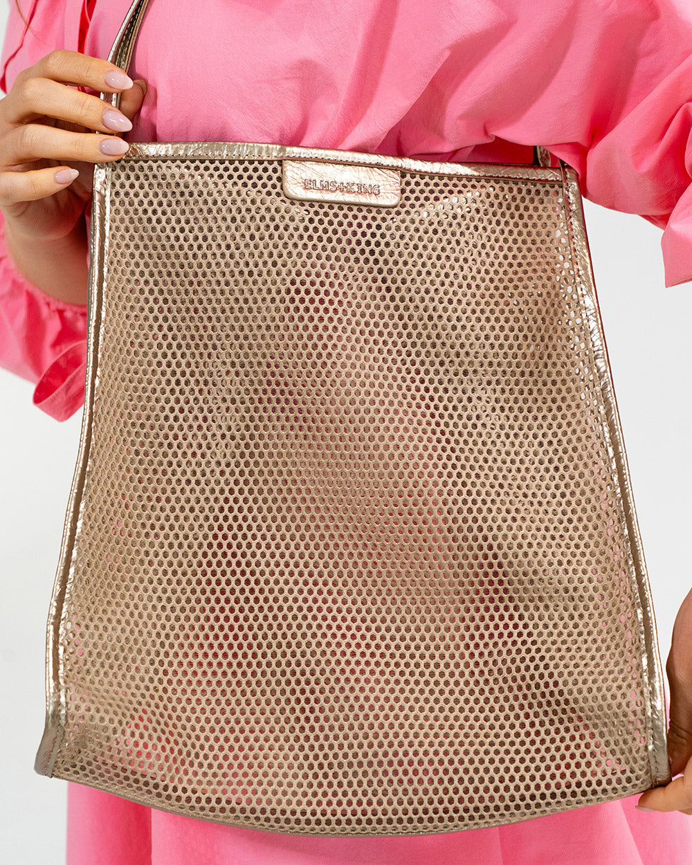 ELMS+KING | Zanzibar Bag | Taupe Mesh