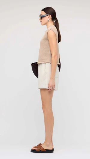 Staple The Label | Dune Knit Tank | Latte