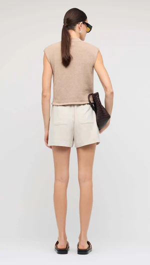 Staple The Label | Dune Knit Tank | Latte