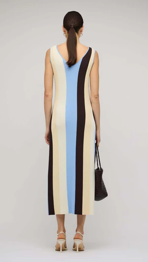 Staple The Label | Atlas Stripe Knit Dress | Multi Stripe
