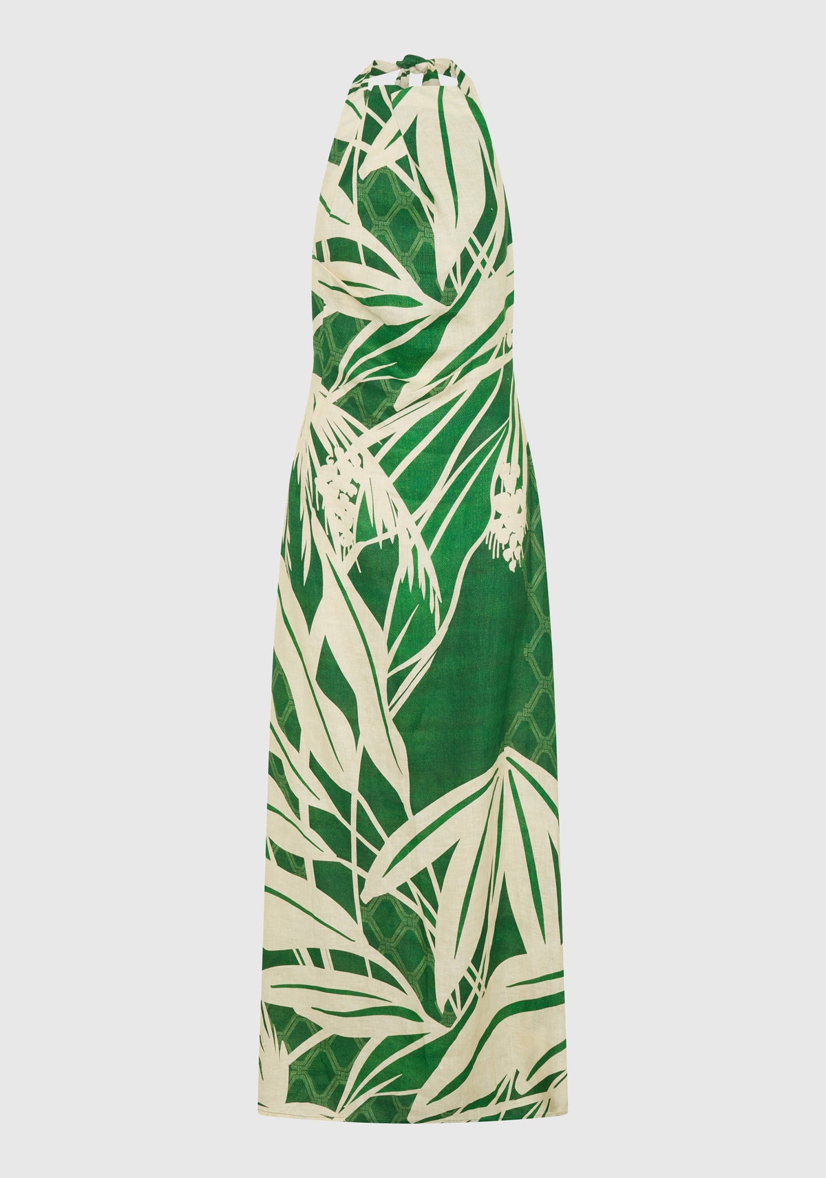 Morrison | Sorrento Linen Halter Dress | Print