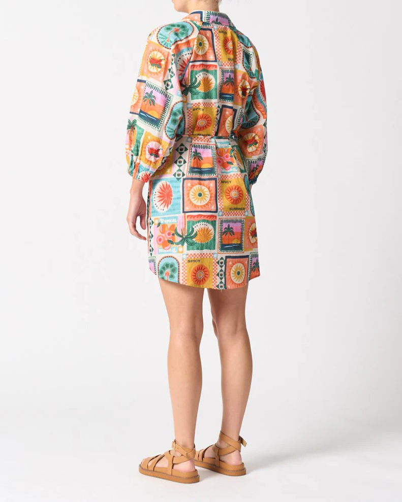 Walnut | Palermo Dress | Spicy Summer