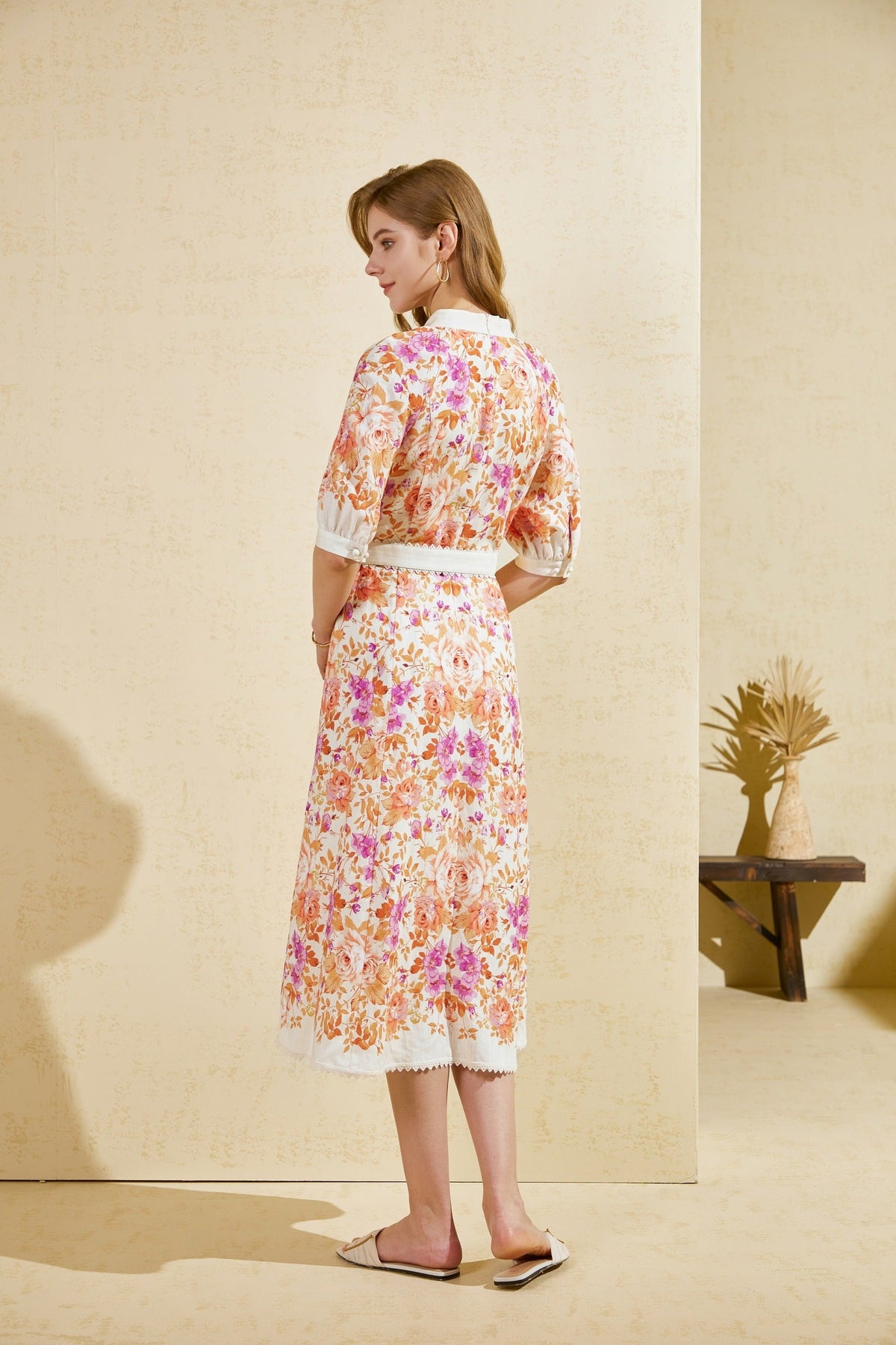 GDS | Esmee Short Sleeves Dress | Print