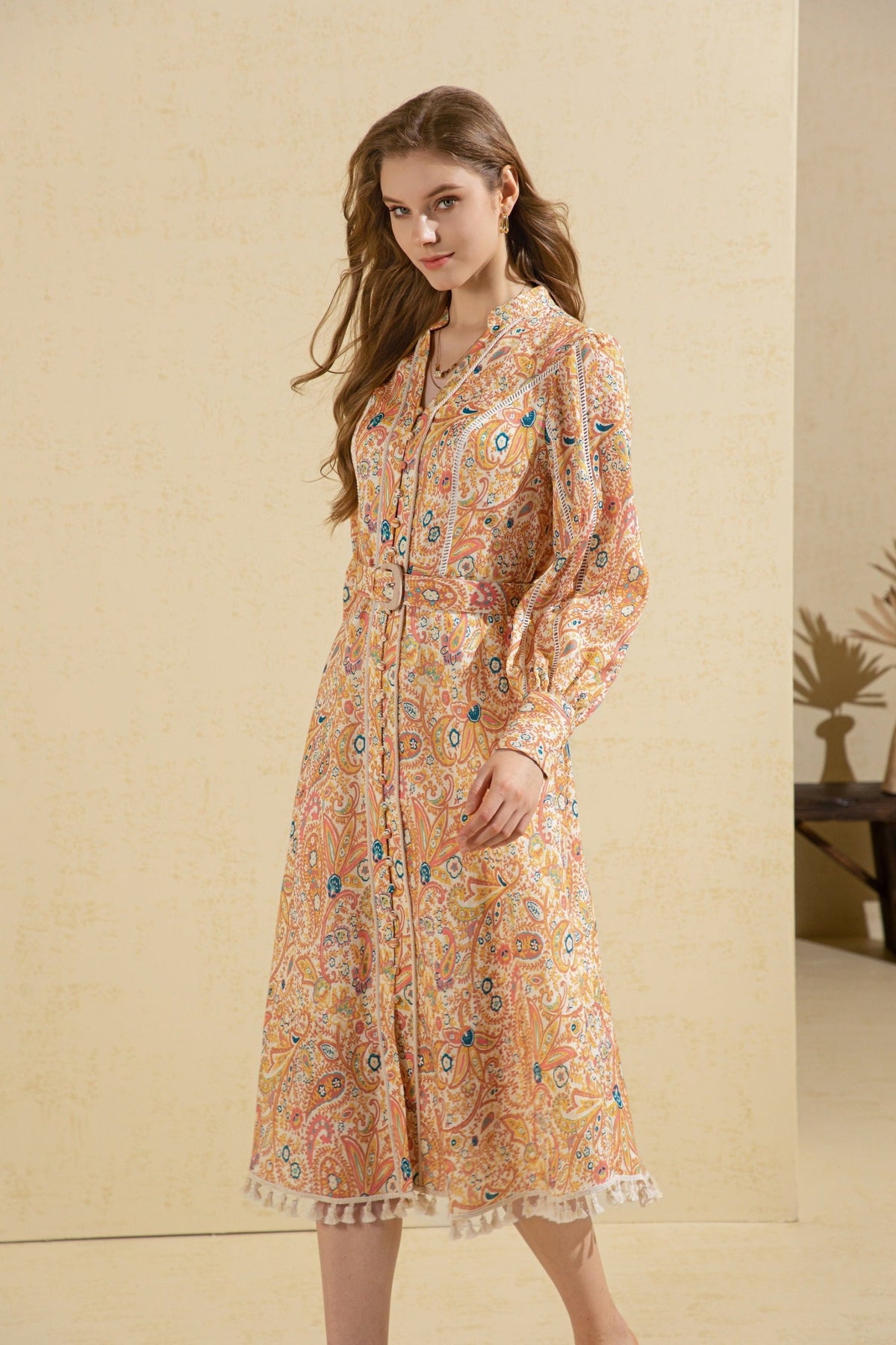 GDS | Lumira Linen Dress | Print