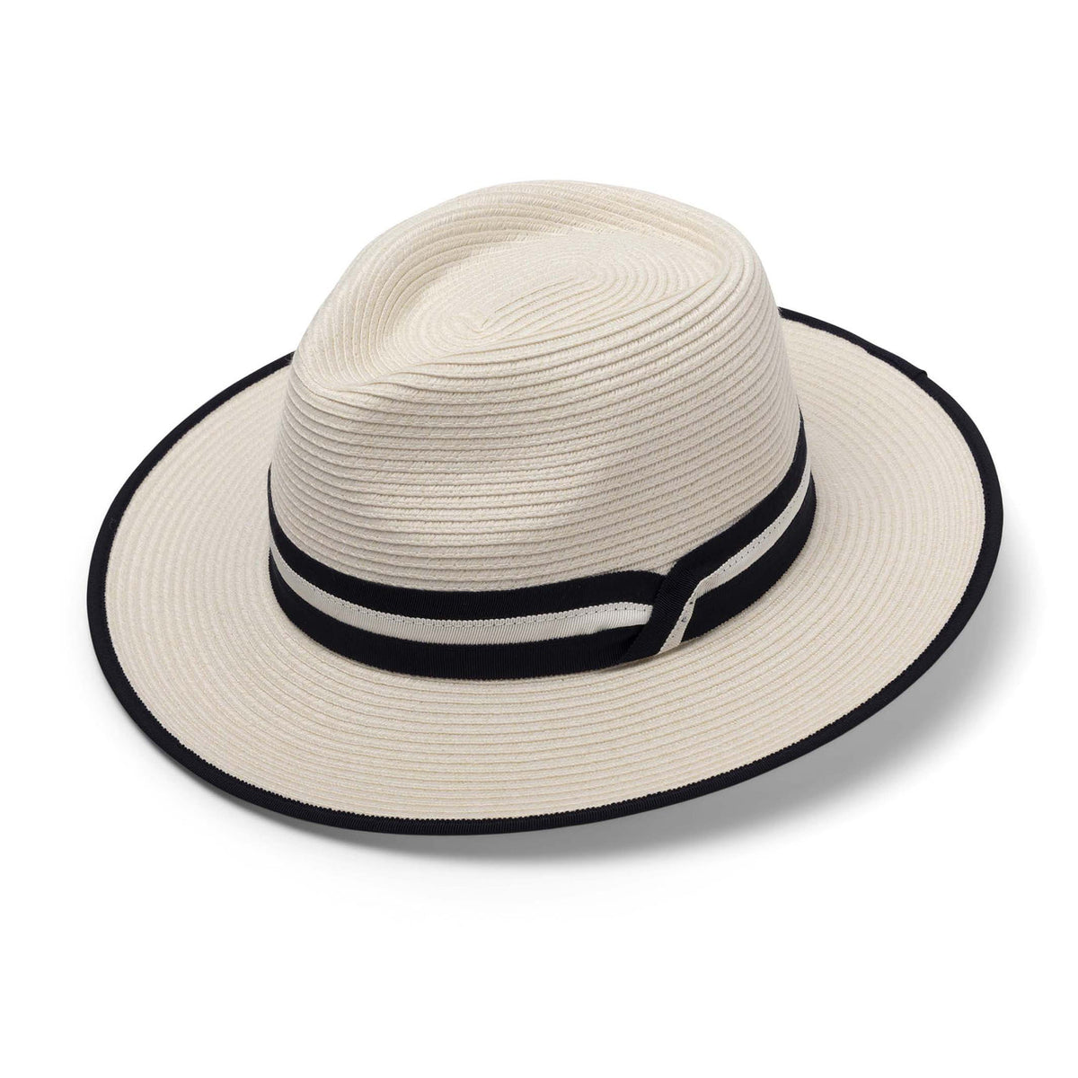 Canopy Bay | Windsor Fedora | Ivory/Navy