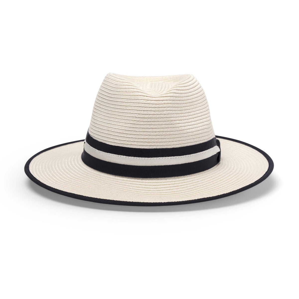 Canopy Bay | Windsor Fedora | Ivory/Navy