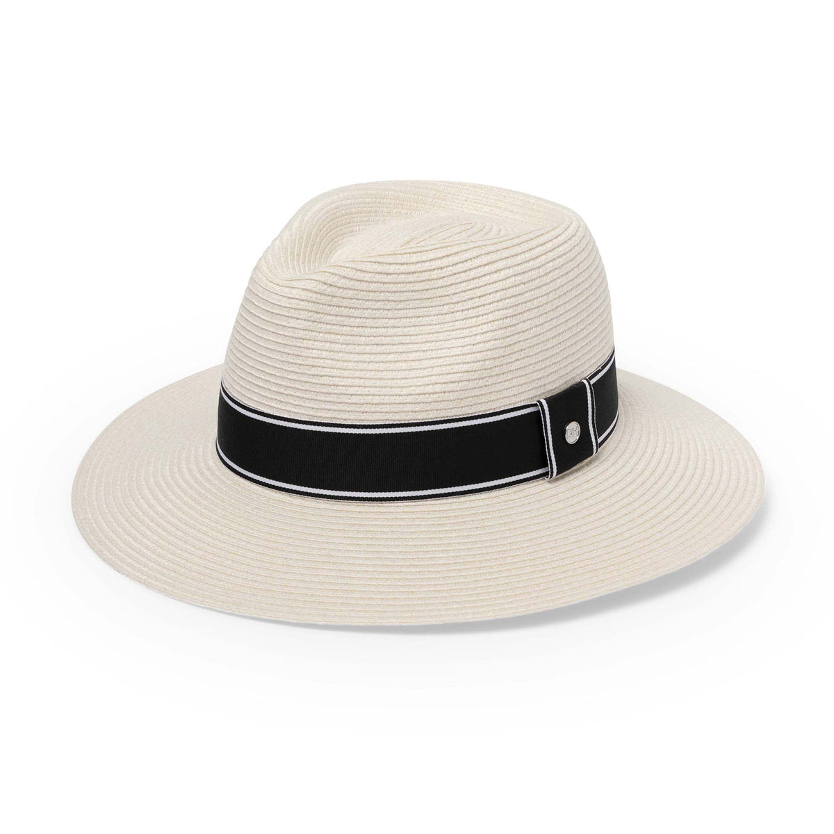 Canopy Bay | Chicago Golf Fedora | Ivory/Black
