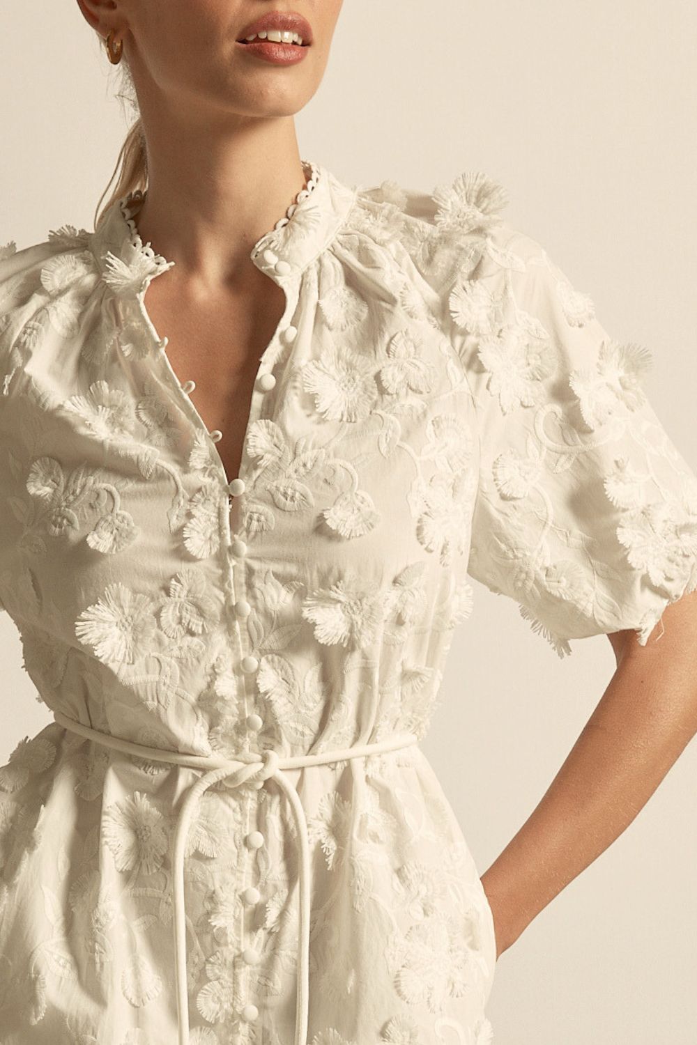 Zoe Kratzmann | Aspect Dress | Porcelain Broderie