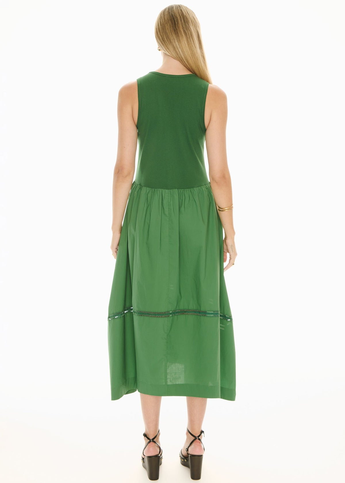 POL | Orlo Lace Tank Dress | Green