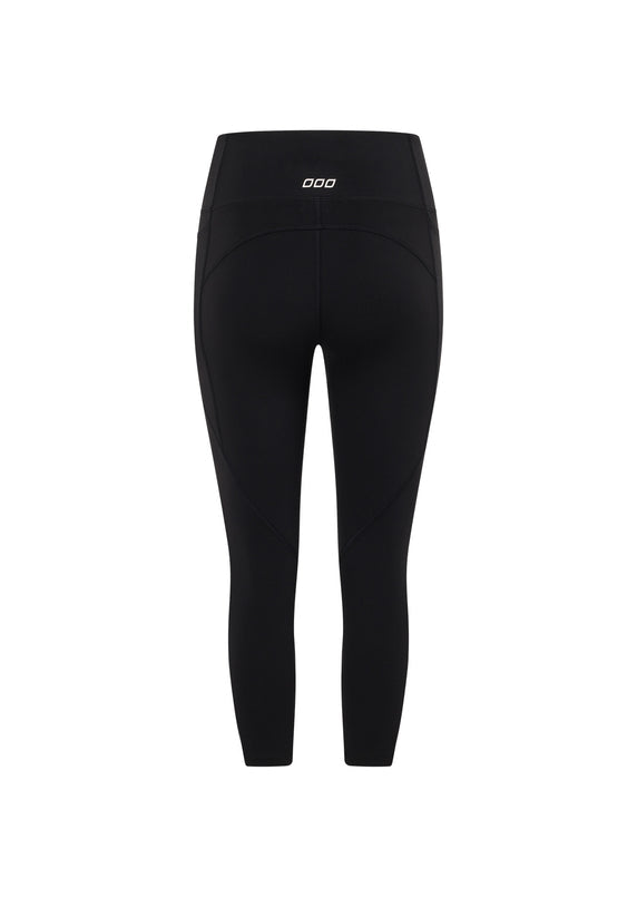 Lorna Jane | Amy Phone Pocket 7/8 Tech Leggings | Recycled Black