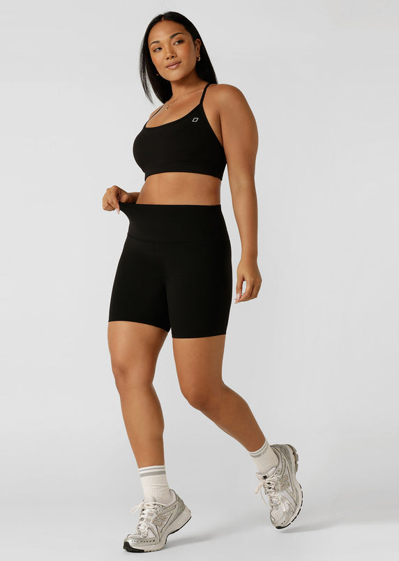 Lorna Jane | Liberty 14cm Bike Shorts | Black