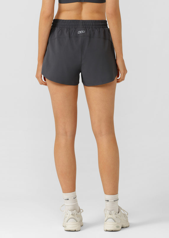 Lorna Jane | Lightspeed Phone Pocket Run Shorts | Titanium