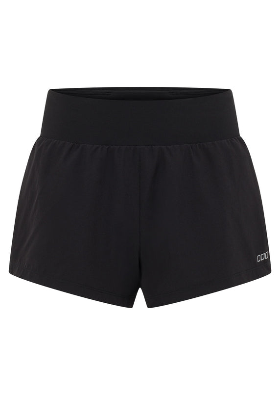 Lorna Jane | Amy Stretch And Stride Pocket Run Short | Black