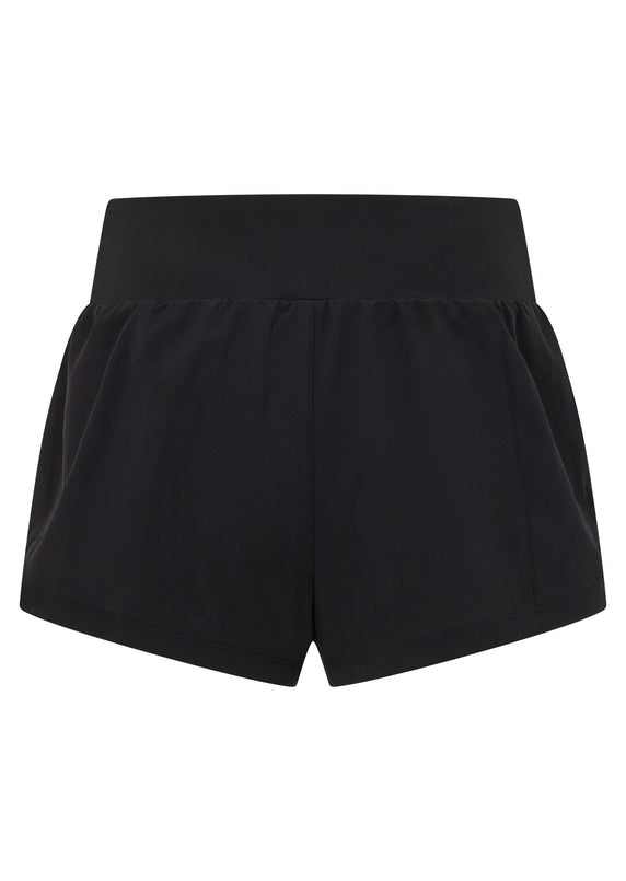 Lorna Jane | Amy Stretch And Stride Pocket Run Short | Black