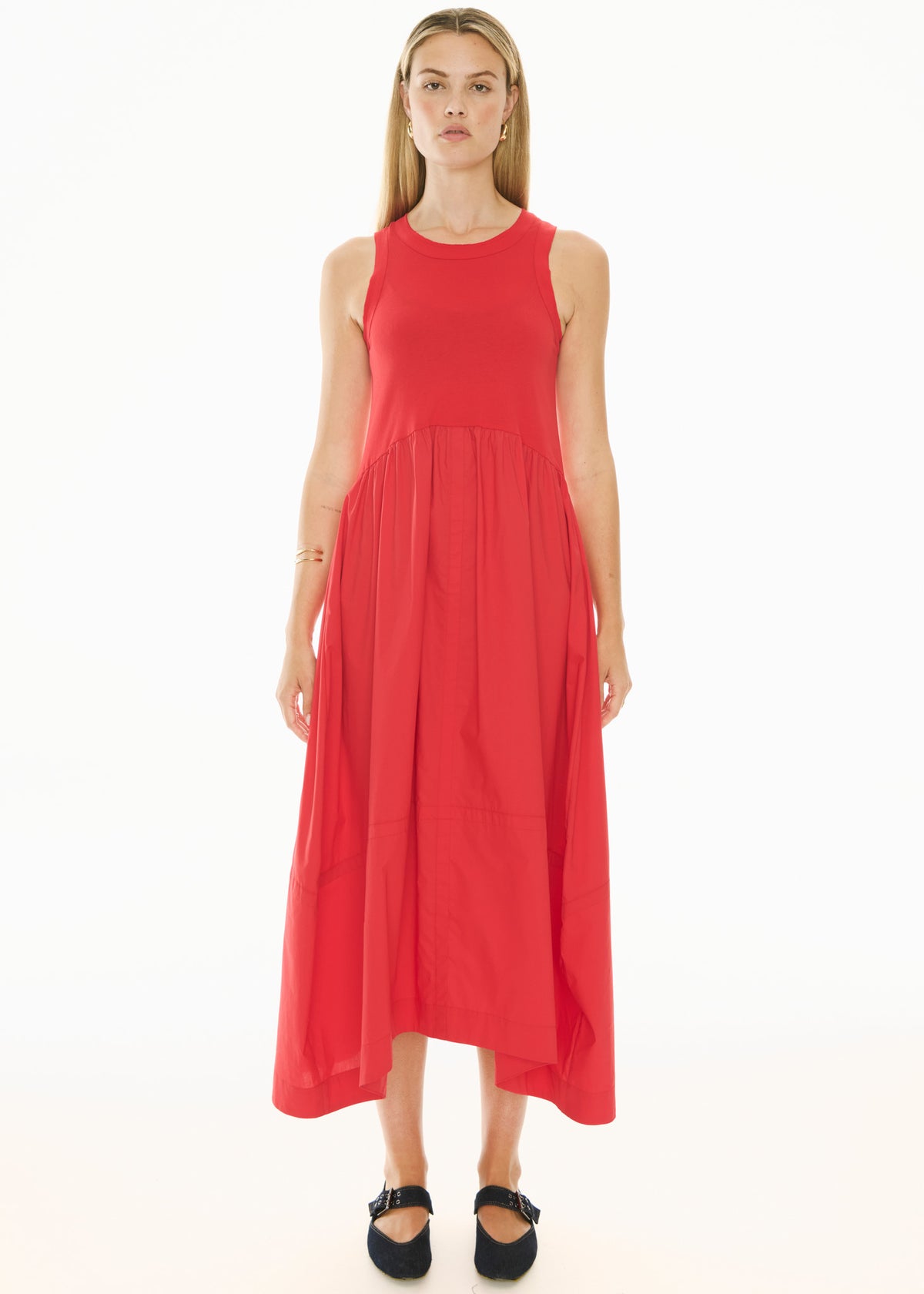 POL | Belle Tank Dress | Red