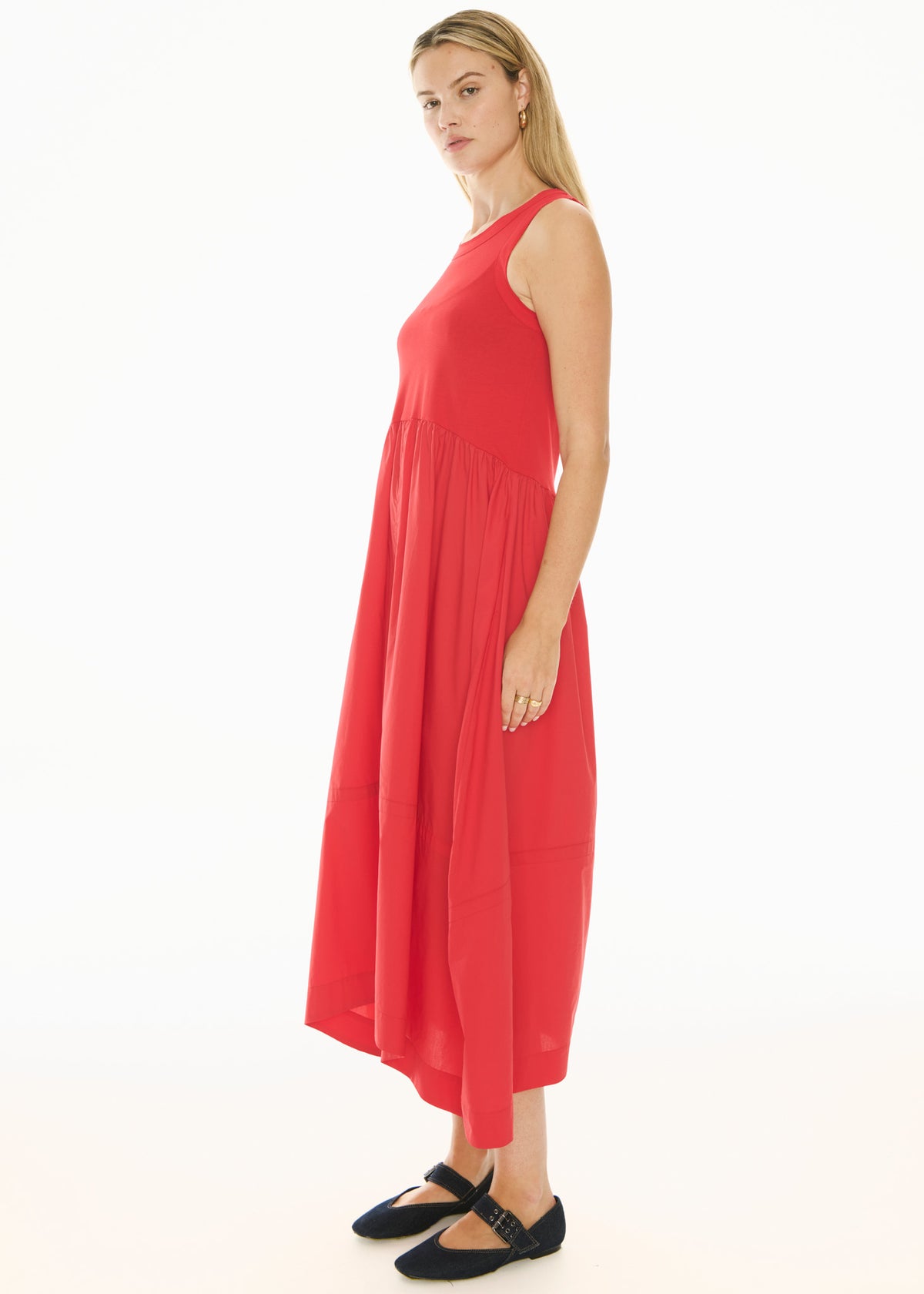 POL | Belle Tank Dress | Red
