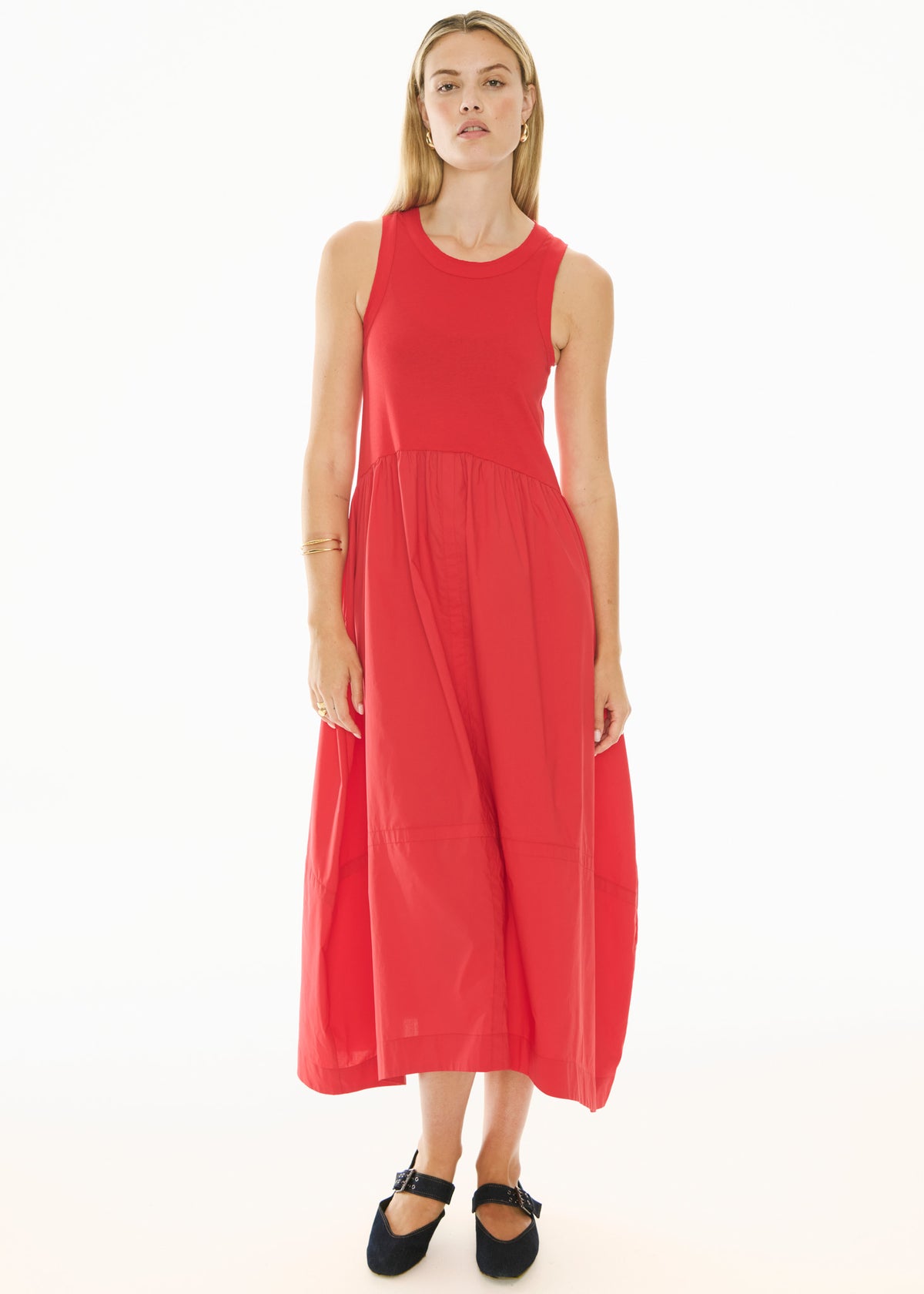 POL | Belle Tank Dress | Red