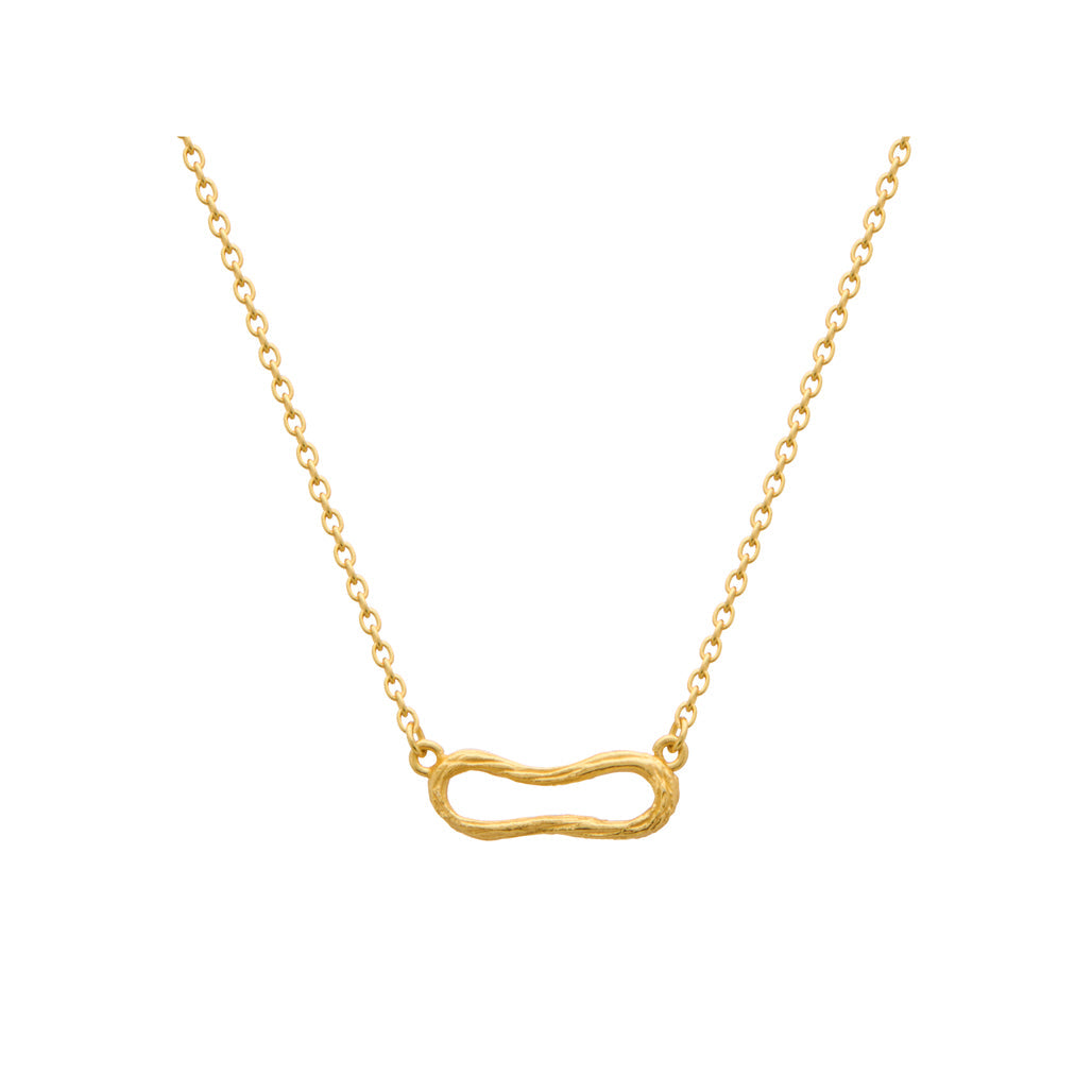 Murkani | Eterna | Single Link Necklace | 18KT Yellow Gold Plate