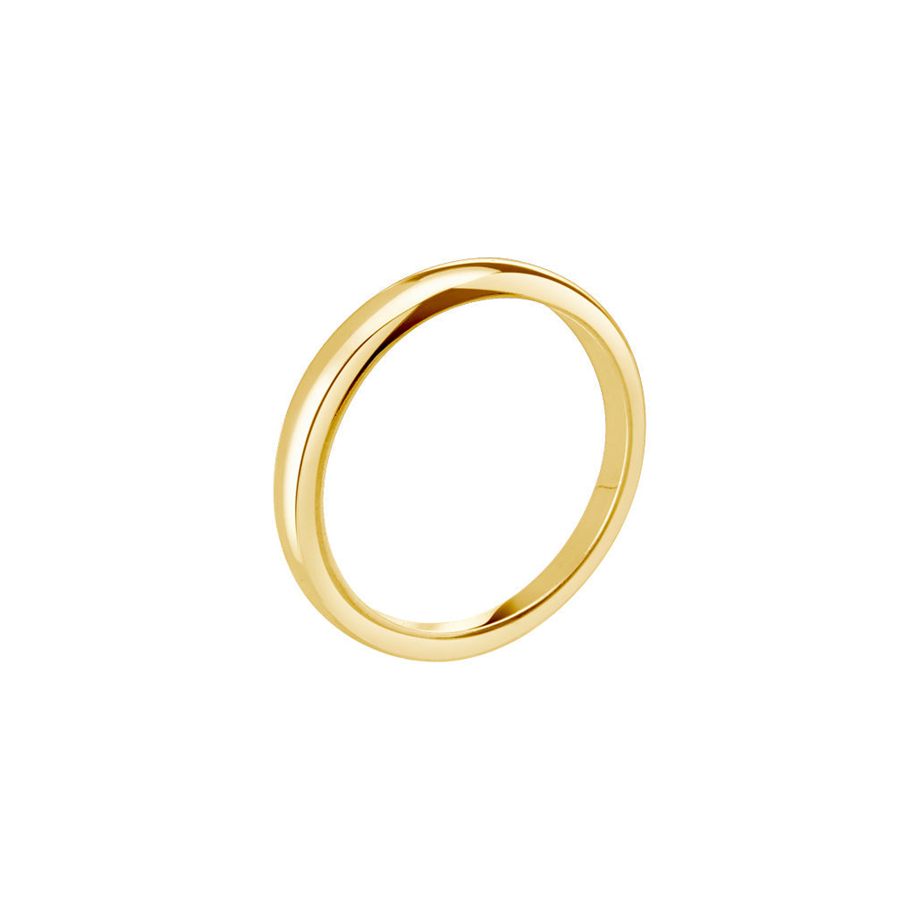 Murkani | Vintage Wave Ring (Set of 3) | Gold