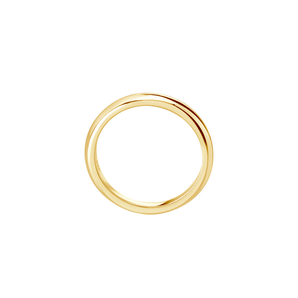 Murkani | Vintage Wave Ring (Set of 3) | Gold