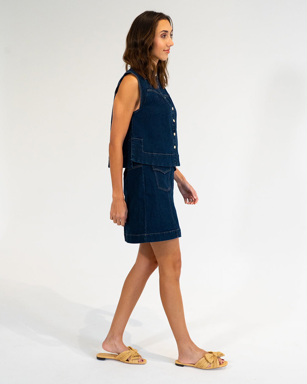 ELMS+KING | Riviera Top | Dark Denim